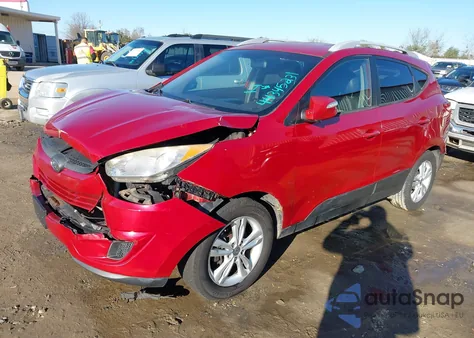 2012 Hyundai Tucson Gls из США, поврежденный, VIN KM8JUCAC9CU397011